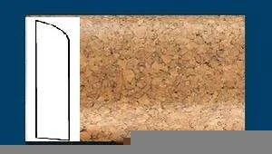 Плинтус пробковый ArtCorkDesing С 106 (Колер 8) 10х60х910 мм в Екатеринбурге Плинтус пробковый ArtCorkDesing С 106 (Колер 8) 10х60х910 мм в Екатеринбурге