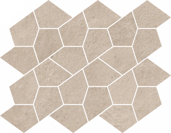 Керамогранит Italon Этернум Крим Мозаика Калейдо 35.6х27.6 (Натуральная) в Екатеринбурге
