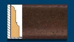 Плинтус пробковый ArtCorkDesing С 104 (Колер14) 12x40x910 мм в Екатеринбурге Плинтус пробковый ArtCorkDesing С 104 (Колер14) 12x40x910 мм в Екатеринбурге