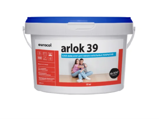 Клей Arlok 39 (1 кг) 150-200 г/м2, фиксатор против сдвигов в Екатеринбурге