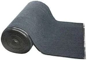 Влаговпитывающая дорожка Арте Ребристая 7 мм Серый (1,2м) в Екатеринбурге