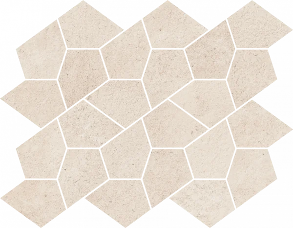 Керамогранит Italon Этернум Сноу Мозаика Калейдо 35.6х27.6 (Натуральная) в Екатеринбурге