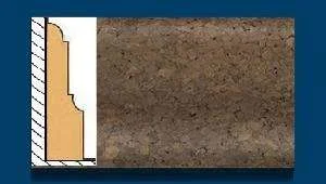 Плинтус пробковый ArtCorkDesing С 104 (Колер10) 12x40x910 мм в Екатеринбурге Плинтус пробковый ArtCorkDesing С 104 (Колер10) 12x40x910 мм в Екатеринбурге