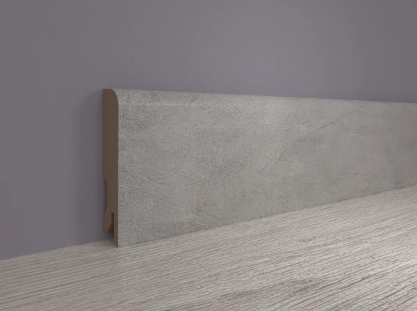Плинтус MDF Bonkeel 24065 Бетон Лофт Натур (100х16х2400 мм) в Екатеринбурге Плинтус MDF Bonkeel 24065 Бетон Лофт Натур (100х16х2400 мм) в Екатеринбурге