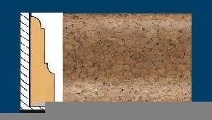 Плинтус пробковый ArtCorkDesing С 103 (Колер 9) 12х65х910 мм в Екатеринбурге Плинтус пробковый ArtCorkDesing С 103 (Колер 9) 12х65х910 мм в Екатеринбурге