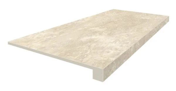 Керамогранит Coliseum Да Винчи Беж Ступень фронтальная (Натуральный, 33х60) в Екатеринбурге