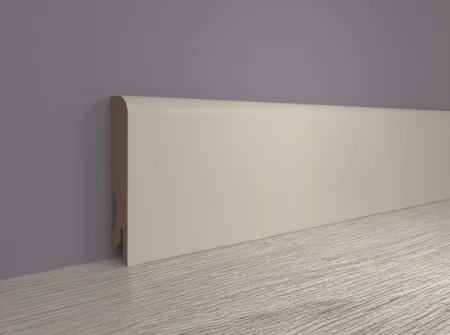 Плинтус MDF Bonkeel 24069 Кварц Грей (80х16х2400 мм) в Екатеринбурге