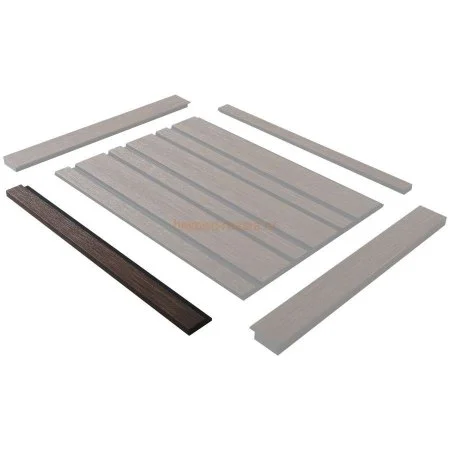 Финишный молдинг LF124A BR396K правый декорированный (42х12х2700мм) в Екатеринбурге