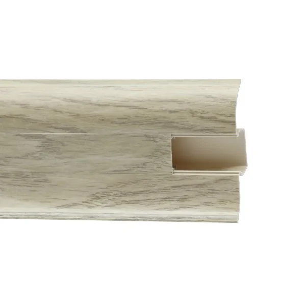 Пластиковый плинтус Royce №853 Дуб Супрема (58х22х2200мм) в Екатеринбурге