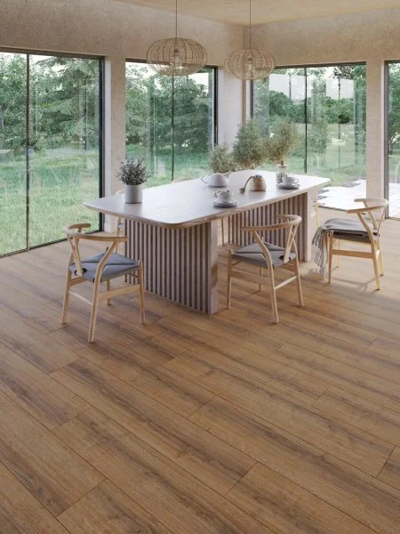 Ламинат Egger PRO 8/33 4V Large Aqua+ Дуб Шерман коньяк коричневый EPL184 в Екатеринбурге