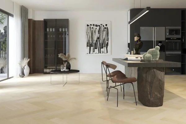 Паркетная доска Quartz Parquet Английская Ёлка Дуб Испанский 33-404 в Екатеринбурге