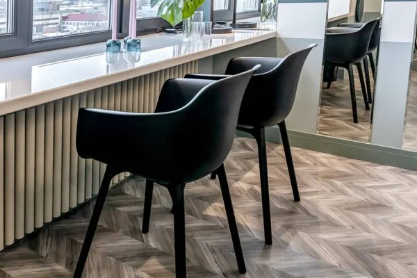 Пробковое покрытие CorkStyle Chevron Silver в Екатеринбурге