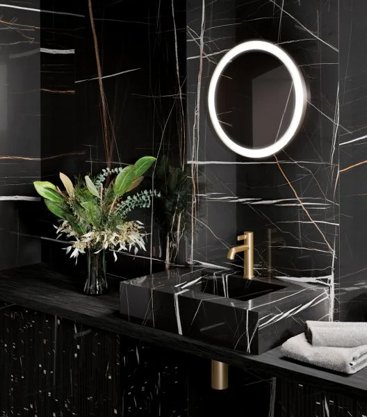 Керамогранит Italon Шарм Делюкс Сахара Нуар 80х160 (Люкс и реттифицированная) в Екатеринбурге