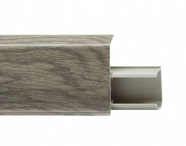 Пластиковый плинтус Royce №532 Дуб Рустикальный (55х23х2200мм) в Екатеринбурге