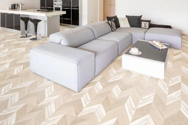 Пробковое покрытие CorkStyle Chevron Creme в Екатеринбурге