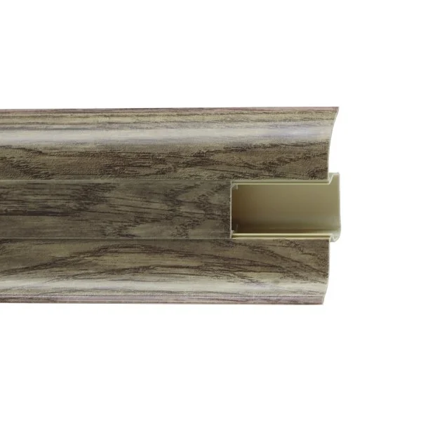 Пластиковый плинтус Royce №841 Дуб Миланский (58х22х2200мм) в Екатеринбурге