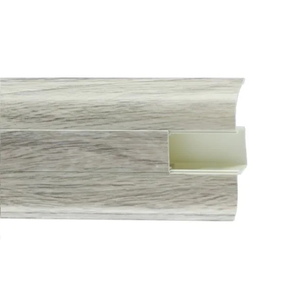 Пластиковый плинтус Royce №822 Дуб Альба (58х22х2200мм) в Екатеринбурге
