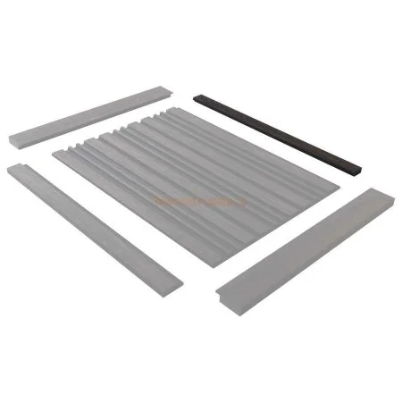 Финишный молдинг LF124B BR395K левый декорированный (31х12х2700мм) в Екатеринбурге