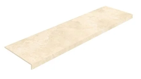 Керамогранит Coliseum Аурелия Уайт Ступень фронтальная (Натуральный, 33х120) в Екатеринбурге