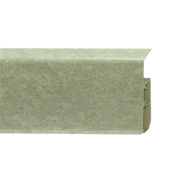 Пластиковый плинтус Royce №339 Мрамор Светлый (80х24х2200мм) в Екатеринбурге