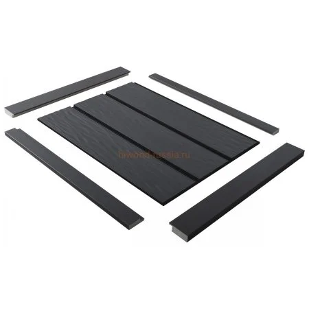 Финишный молдинг LF124A GR15K правый декорированный (42х12х2700мм) в Екатеринбурге