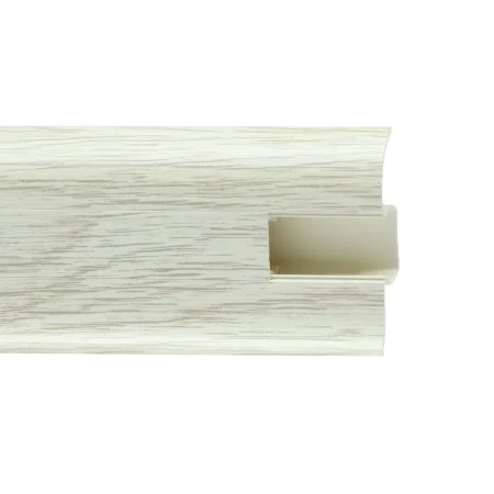 Пластиковый плинтус Royce №851 Дуб Льняной (58х22х2200мм) в Екатеринбурге