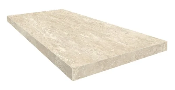 Керамогранит Coliseum Да Винчи Беж Ступень угловая правая (Натуральный, 33х60) в Екатеринбурге