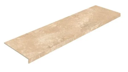 Керамогранит Coliseum Аурелия Беж Ступень фронтальная (Натуральный, 33х120) в Екатеринбурге