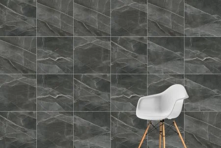 Керамогранит Vitra SityMarble Калакатта Блэк 60х60 (Лаппатированная и Реттифицированная) в Екатеринбурге
