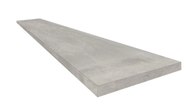 Керамогранит Coliseum Экспо Грэй Ступень угловая правая (Натуральный, 33х60) в Екатеринбурге