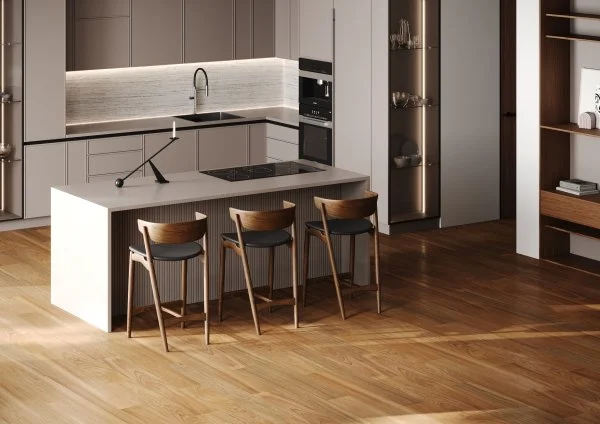 Паркетная доска Quartz Parquet Классик 5 мм Дуссия Африканская 550-63 в Екатеринбурге