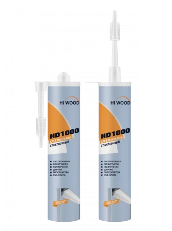 Монтажно-стыковочный клей HiWood HD1000 Белый 280 ml в Екатеринбурге