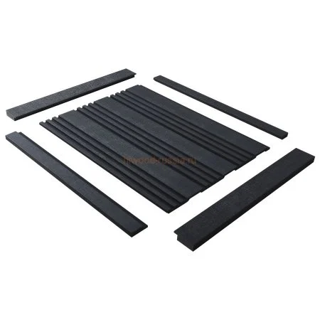 Финишный молдинг LF124A BK114K правый декорированный (42х12х2700мм) в Екатеринбурге