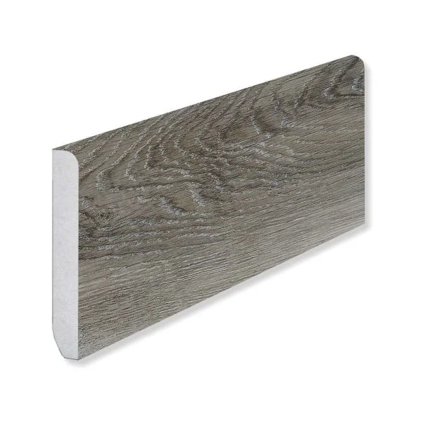 Кварцевый плинтус Fargo 366-1B Дуб Рустик Серый градиент 80х11х2200 мм в Екатеринбурге
