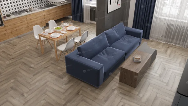 Кварц-виниловая плитка Alpine Floor Parquet Дуб Исида ЕСО 16-15 2.5 мм. 43 класс в Екатеринбурге