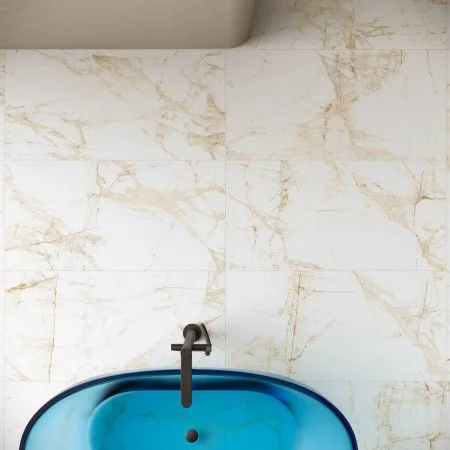 Керамогранит Coliseum Канова Уайт 60х120 (Натуральный и Реттифицированный) в Екатеринбурге