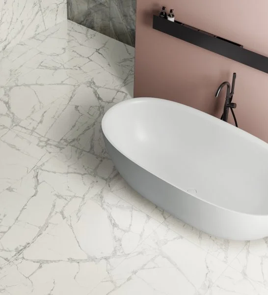 Керамогранит Italon Шарм Делюкс Инвизибл Уайт 60х120 (Паттинированная и реттифицированная) в Екатеринбурге