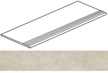 Керамогранит Italon Скайлайн Сноу 30х120 ступень в Екатеринбурге