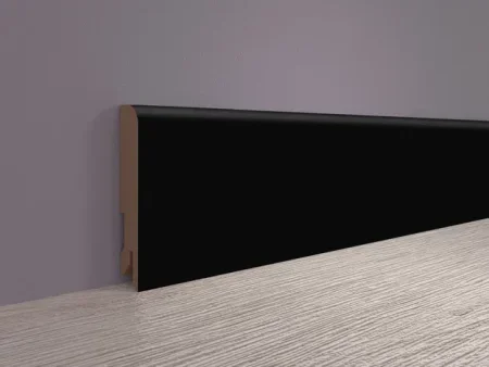 Плинтус MDF Bonkeel 24032 Чёрный Софт (100х16х2400 мм) в Екатеринбурге