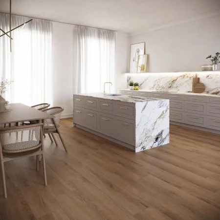ПВХ плитка Invictus Primus Plank Riviera Oak Caramel в Екатеринбурге