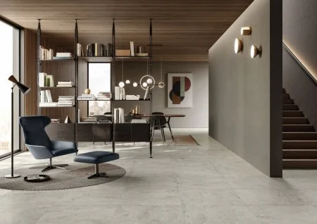 Керамогранит Italon Метрополис Абсолют Сильвер 80х80 (Натуральная и Реттифицированная) в Екатеринбурге