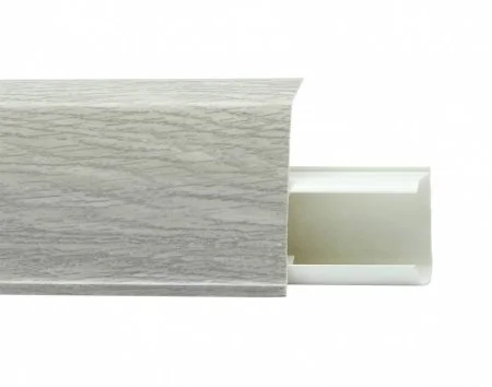 Пластиковый плинтус Royce №545 Дуб Париж (55х23х2200мм) в Екатеринбурге