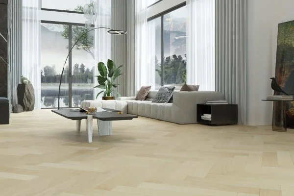 Паркетная доска Quartz Parquet Английская Ёлка Дуб Испанский 33-404 в Екатеринбурге