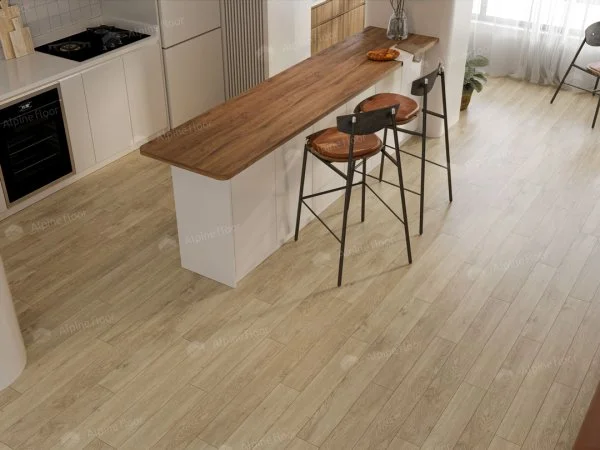 Каменно-полимерная плитка Alpine Floor Grand Sequoia Village Миндаль ECO 11-607 4мм, 43 класс в Екатеринбурге