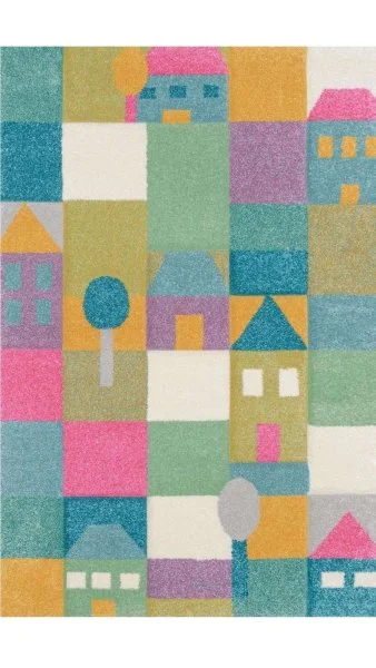 Ковер Синтелон Pastel Kids 1,60x2,30 S6ZRS Прямоугольник в Екатеринбурге
