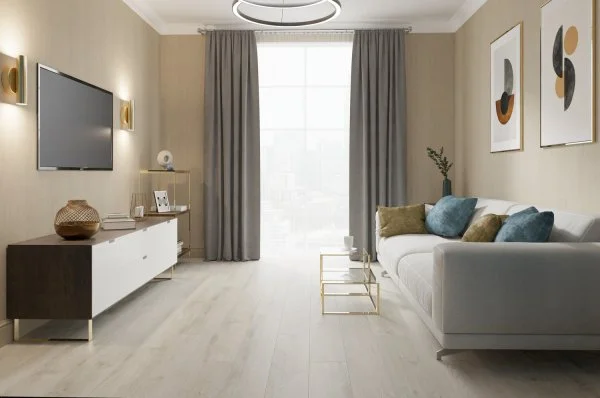 Ламинат Egger PRO 8/32 Дуб Кортина белый EPL034 в Екатеринбурге