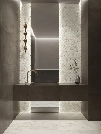 Керамогранит Italon Этернум Кофи 60х120 (Натуральная и Реттифицированная) в Екатеринбурге