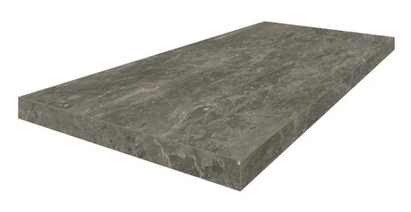 Керамогранит Coliseum Да Винчи Браун Ступень угловая левая (Натуральный, 33х60) в Екатеринбурге