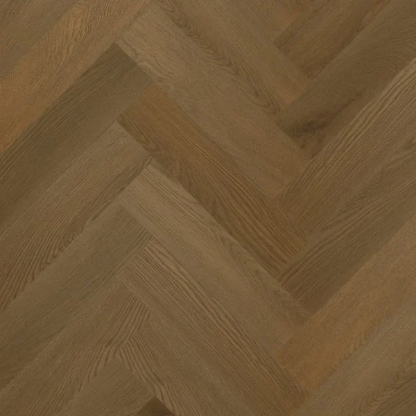 Кварц-виниловая плитка Fargo Herringbone 44-653-76 Дуб Окленд