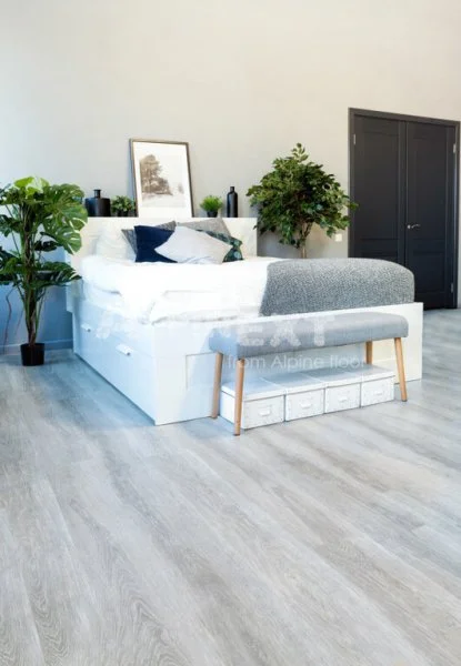 Кварц-виниловая плитка Alpine Floor Ultra Дуб Туманный ЕСО 5-26 2 мм. 34 класс в Екатеринбурге